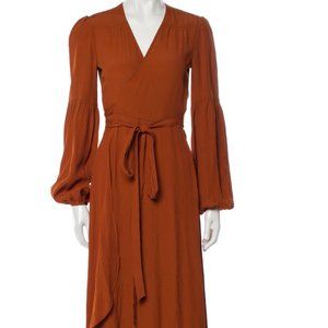 Christy Dawn Bergen Dress in Rust Orange PS